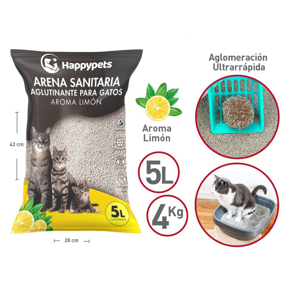 Arena sanitaria gatos