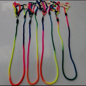 Correa con arnés de colores 